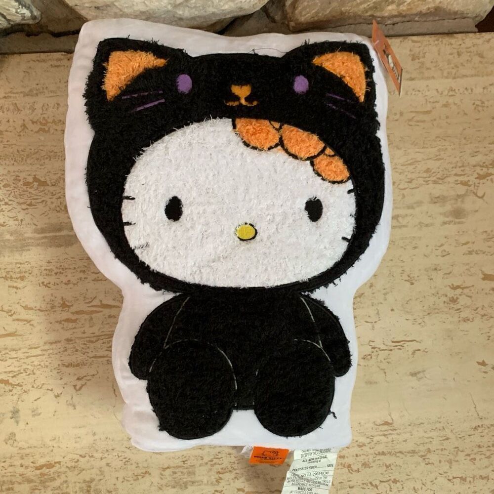 Hello Kitty Black Cat Pillow - Picture 8 of 10